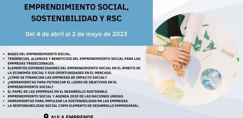 Emprendimiento social, sostenibilidad y RSC