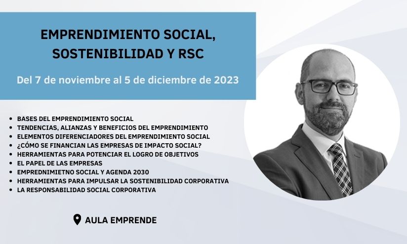 Emprendimiento social, sostenibilidad y RSC
