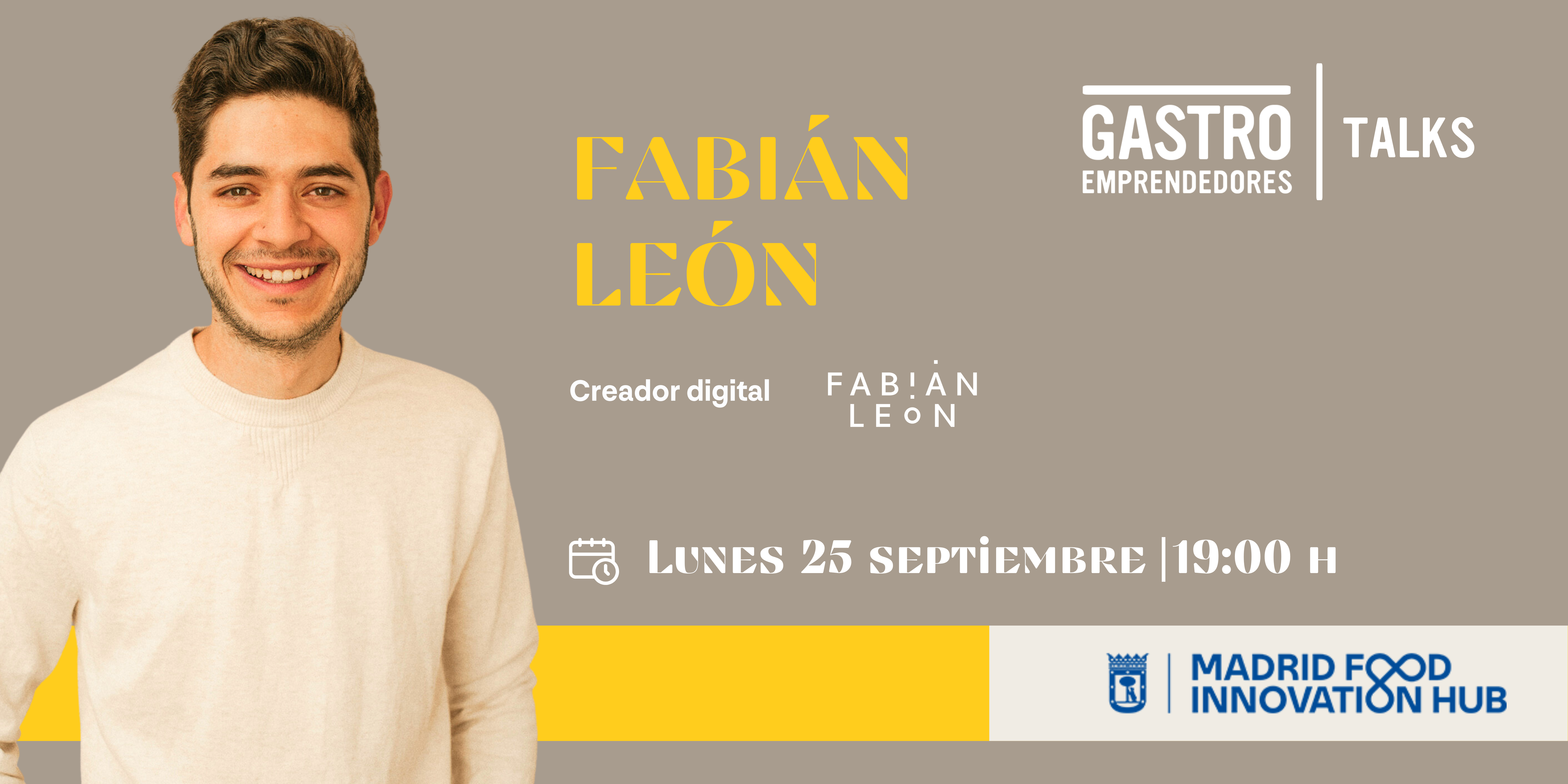 Gastroemprendedores talks: Fabián León